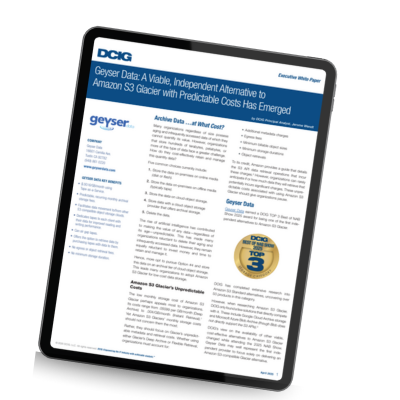 DCIG Report Mockup DCIG Report Mockup